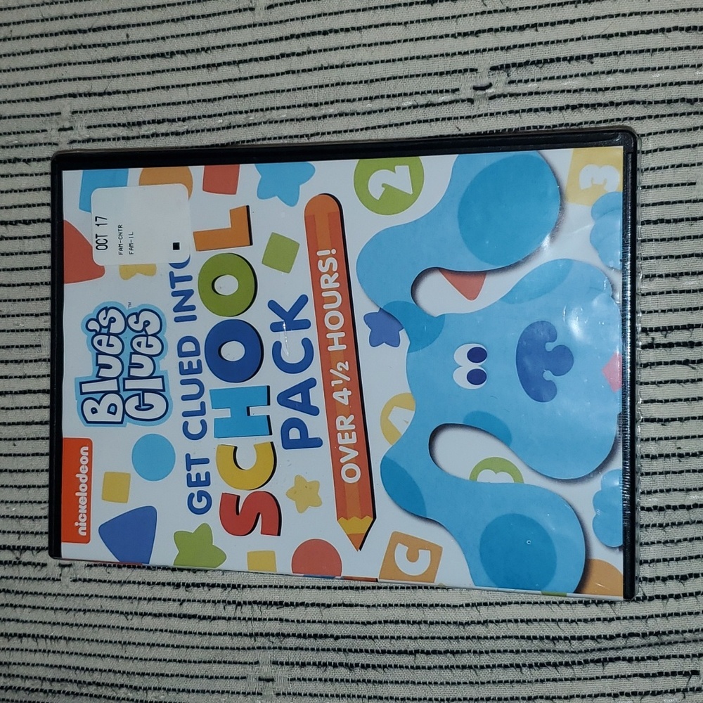 Blues Clues Get Clued Into School SCHOOL PACK DVD
